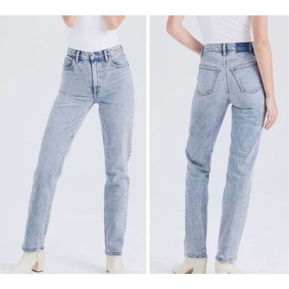 Abercrombie & Fitch Denim - Abercrombie & Fitch the ankle straight ultra high rise jeans 29/8